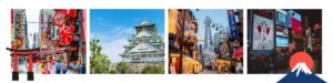 lugares famosos en Osaka